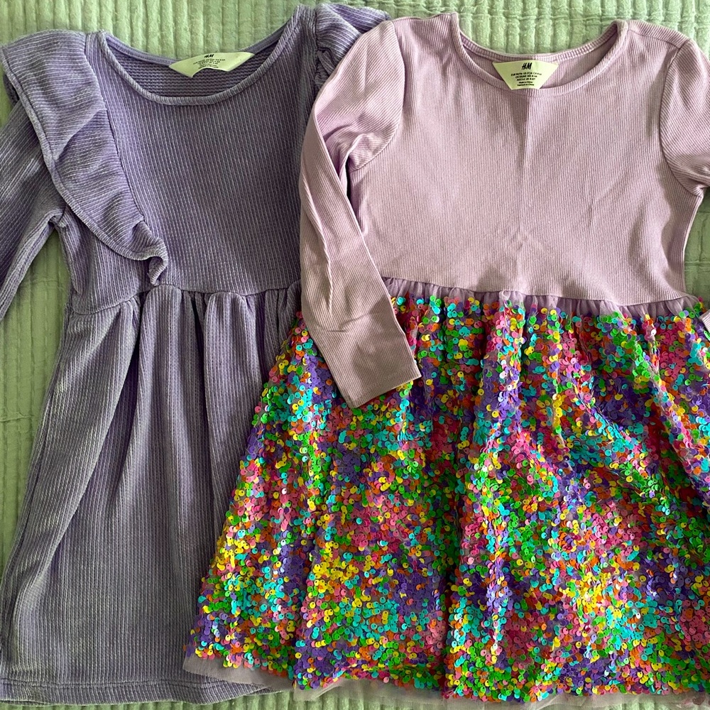 Girls Purple Dresses